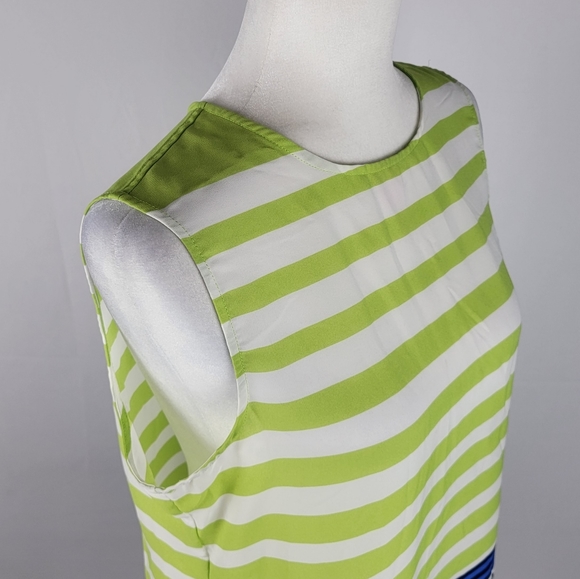 Rose & Olive green white blue medium - Picture 2 of 5